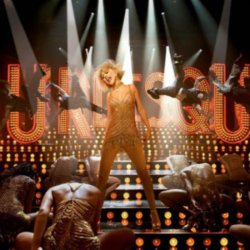 Christina Aguilera in the film Burlesque