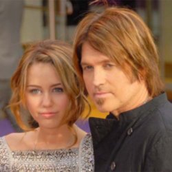 Billy Ray Cyrus and daughter Miley