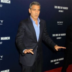 George Clooney stepped out with new girlfriend on Sunday