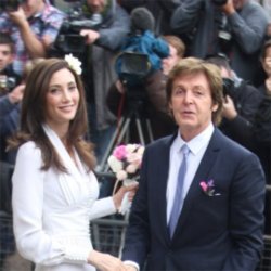 Sir Paul McCartney and wife Nancy Shevell