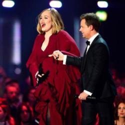 Adele at the BRIT Awards 