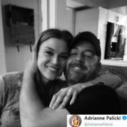 Adrianne Palicki and Scott Grimes (c) Adrianne Palicki/Twitter