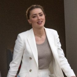 Amber Heard outside the courthouse