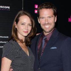 Amy Acker and Alexis Denisof at Much Ado premiere