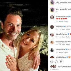 Amy Walsh and Toby-Alexander Smith engaged - Instagram