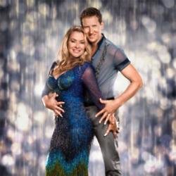 Former Strictly Come Dancing contestant Anastacia and partner Brendan Cole