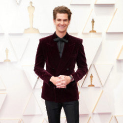 Andrew Garfield at the 2021 Oscars