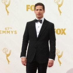 Andy Samberg at the 67th annual Emmy Awards