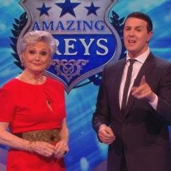 Angela Rippon and Paddy McGuinness