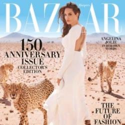 Angelina Jolie in Harper's Bazaar