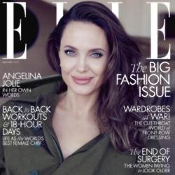 Angelina Jolie on ELLE magazine