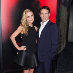 Stephen Moyer and wife Anna Paquin