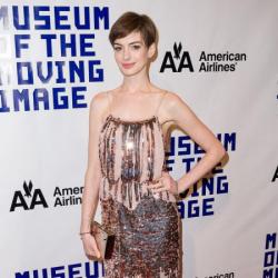 Anne Hathaway dazzles in Nina Ricci