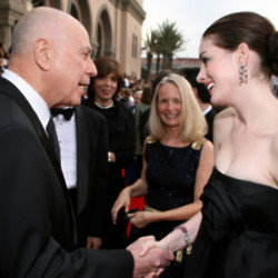 Anne Hathaway remembers working with Alan Arkin