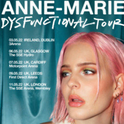 Anne-Marie Dysfunctional tour poster