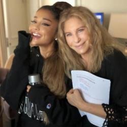 Ariana Grande and Barbra Streisand (c) Instagram 