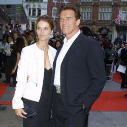 Arnold Schwarzenegger and Maria Shriver in happier times