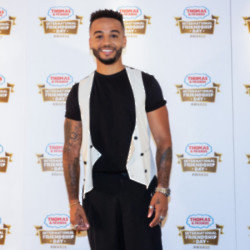 Aston Merrygold presents the Thomas and Friends International Friendship Day Awards