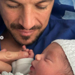 Peter Andre is letting his wife Emily name their new baby