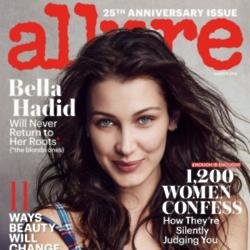 Bella Hadid on Allure cover
