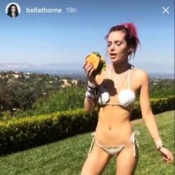 Bella Thorne's Instagram (c) story