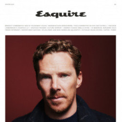 Benedict Cumberbatch on the cover of Esquire