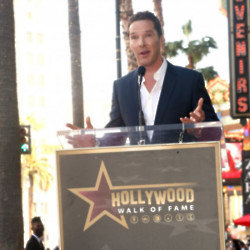 Benedict Cumberbatch received a star on the Hollywood Walk of Fame