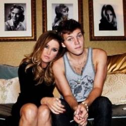 Benjamin Keough and Lisa-Marie Presley [Instagram]