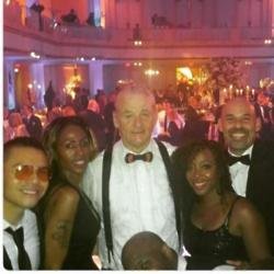 Bill Murray and the wedding band (c) Instagram