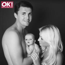 Billie Faiers, Greg Shepherd and baby Nelly