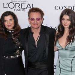 Bono and his family at the Glamour Women of the Year Awards