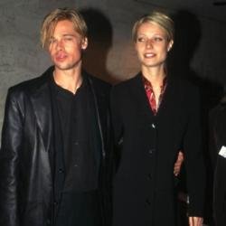 Brad Pitt and Gwyneth Paltrow during their relationship