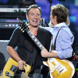 Bruce Springsteen and Paul McCartney