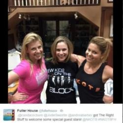 Candace Cameron Bure, Jodie Sweetin, Andrea Barber (c) Twitter