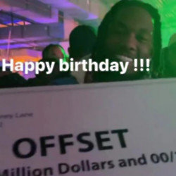 Cardi B has given Offset a cheque (c) Instagram