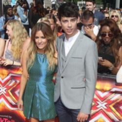 Caroline Flack and Matt Richarsdon at X Factor auditions 