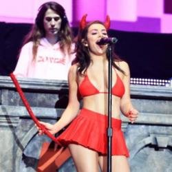 Charli XCX at KISS Haunted House Party 