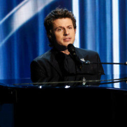 Charlie Puth performing during the In Memoriam segment