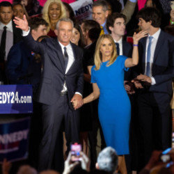 Cheryl Hines has backed husband Robert F Kennedy Jr's presidential run