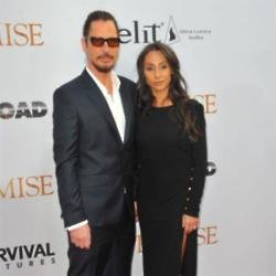 Chris Cornell and wife Vicky  