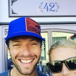 Chris Martin and Gwyneth Paltrow (c) Instagram 