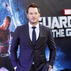 Chris Pratt at Guardians of the Galaxy premiere