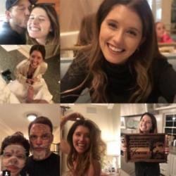 Chris Pratt's birthday collage for Katherine (c) Instagram 