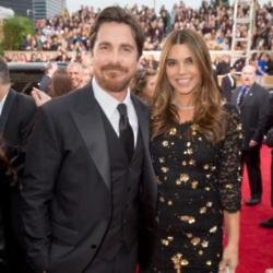 Christian Bale and his wife Sibi Blazic
