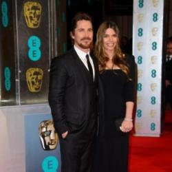 Christian Bale and wife Sibi at BAFTAs