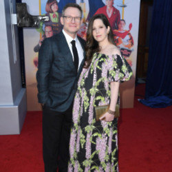 Christian Slater's wife showed off her growing bump on the red carpet