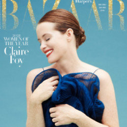 Claire Foy (c) Harper's Bazaar/Erik Madigan Heck