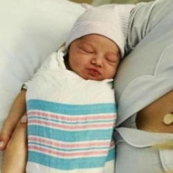 Claire Holt's newborn son James [c Instagram]