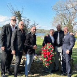 Cody Hall and friends at Scott Hall's funeral (c) Instagram