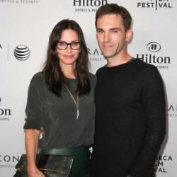 Courteney Cox and Johnny McDaid in 2014